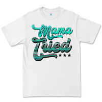 White mama tried aztec turquoise Premium Tee - AdoDesignShop