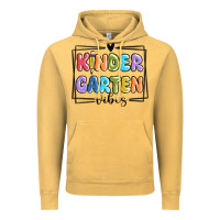 Vintage Mustard kinder garten vibes Vintage Hoodie - MaliasSmallBusiness