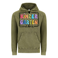 Vintage Olive kinder garten vibes Vintage Hoodie - MaliasSmallBusiness
