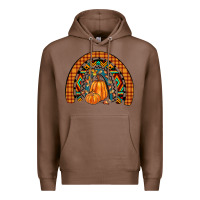 Chestnut fall pumpkin rainbow Premium Hoodie - JahusDesignShop