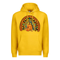 Lemon fall pumpkin rainbow Premium Hoodie - JahusDesignShop