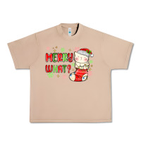 Burro merry what christmas cat Urban Heavy Tee - MaliasSmallBusiness