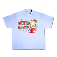 Grape Ice merry what christmas cat Urban Heavy Tee - MaliasSmallBusiness