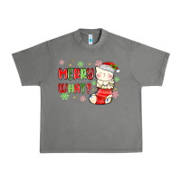 Tornado merry what christmas cat Urban Heavy Tee - MaliasSmallBusiness