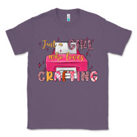 Lavender just a girl who loves crafting Classic Tee - MaliasSmallBusiness