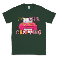 Sports Green just a girl who loves crafting Classic Tee - MaliasSmallBusiness