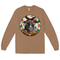 Toasted Coconut christmas dorper sheep Long Sleeve Tee - LillyAllenDesigns