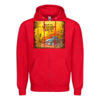 Red bind my wandering heart to thee Zipper Hoodie - TumblerDesignByShophia