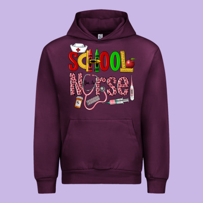 School Nurse Urban Hoodie Designed By Lillyallendesigns