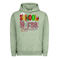 Pigment Oil Green School Nurse Urban Hoodie - LillyAllenDesigns