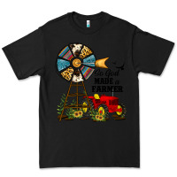 Black so god made a farmer Premium Tee - JahusDesignShop