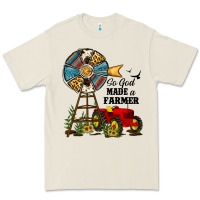 So God Made A Farmer Premium Tee | Teevron