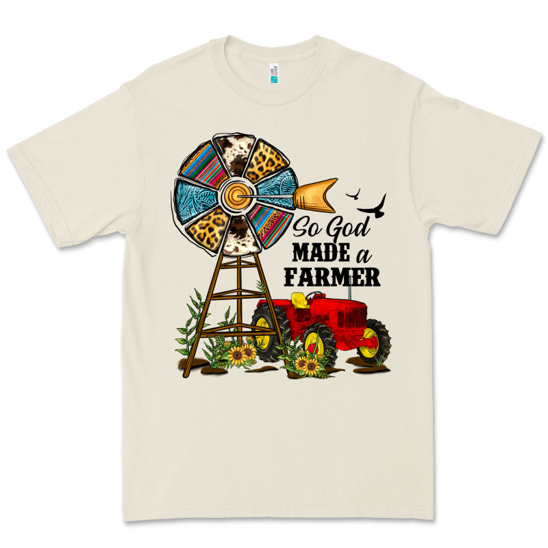 So God Made A Farmer Premium Tee by JahusDesignShop | Teevron