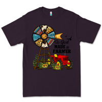 Plum so god made a farmer Premium Tee - JahusDesignShop