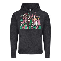 Vintage Black my first christmas cow Vintage Hoodie - MaliasSmallBusiness