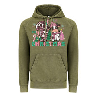My First Christmas Cow Vintage Hoodie | Teevron