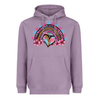 Lavender valentine's day rainbow heart olivia Heavyweight Hoodie - OliviaCreatesArt