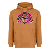 Meerkat valentine's day rainbow heart olivia Heavyweight Hoodie - OliviaCreatesArt