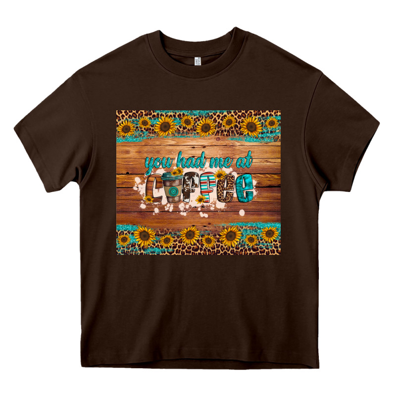 You Had Me At Coffee Heavy Core Tee by Artiststas | Teevron