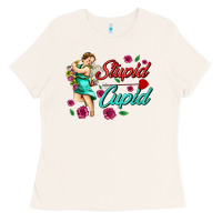 Bone stupid cupid Ladies Tee - AdoDesignShop