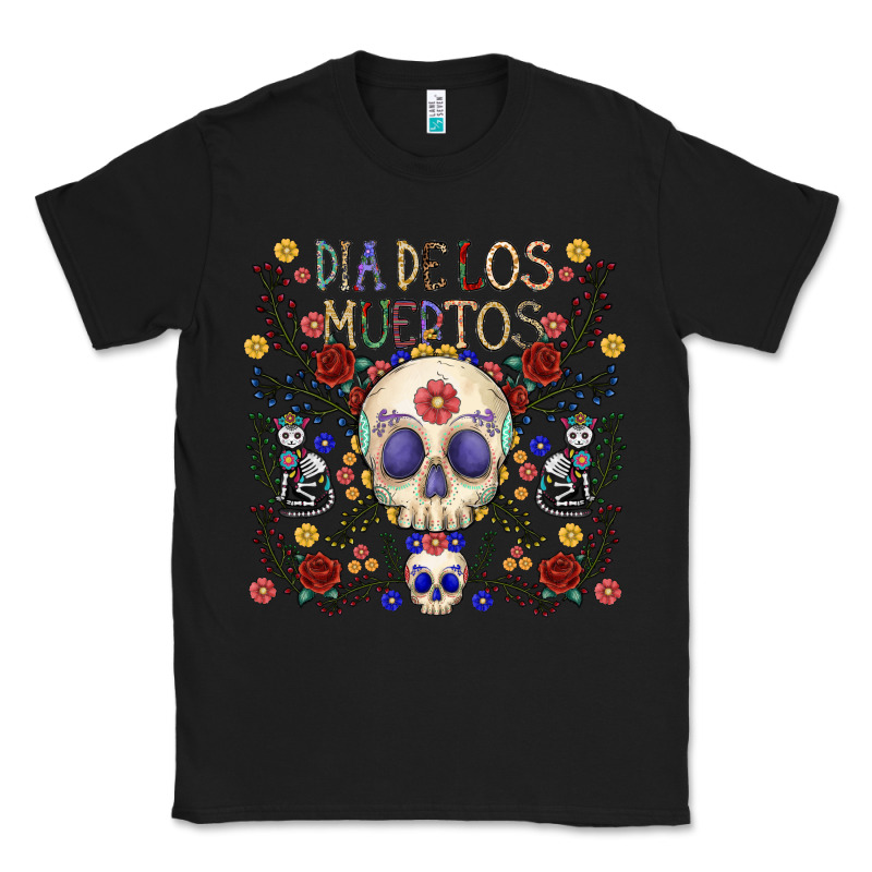 Dia De Los Muertos Classic Tee by CowhideDigitalArt | Teevron