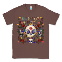 Chestnut dia de los muertos Classic Tee - CowhideDigitalArt