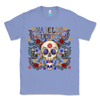 Colony Blue dia de los muertos Classic Tee - CowhideDigitalArt