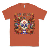 Copper dia de los muertos Classic Tee - CowhideDigitalArt