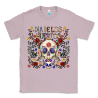 Lilac dia de los muertos Classic Tee - CowhideDigitalArt