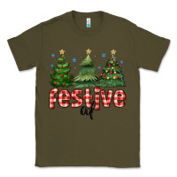 Army Green festive af Classic Tee - MaliasSmallBusiness