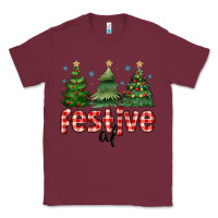 Burgundy festive af Classic Tee - MaliasSmallBusiness