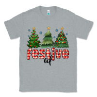 Heather Grey festive af Classic Tee - MaliasSmallBusiness