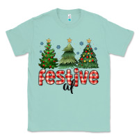 Seafoam festive af Classic Tee - MaliasSmallBusiness