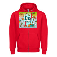 Red dog mom Zipper Hoodie - TumblerDesignByShophia