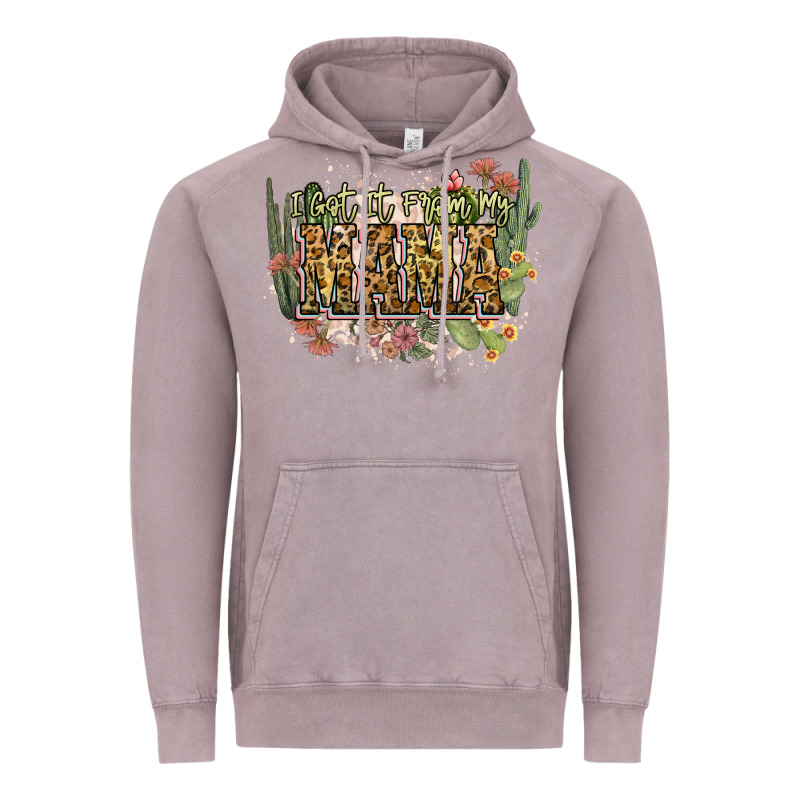 I Got It From My Mama Vintage Hoodie by NancyCooperArtShop | Teevron