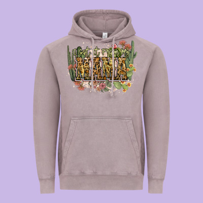 I Got It From My Mama Vintage Hoodie Designed By Nancycooperartshop