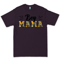 Plum boy mama camouflage pattern mother's day Premium Tee - Artiststas