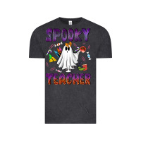 Vintage Black spooky teacher Vintage Tee - NancyCooperArtShop
