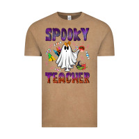 Vintage Coffee spooky teacher Vintage Tee - NancyCooperArtShop