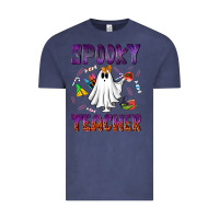 Vintage Denim spooky teacher Vintage Tee - NancyCooperArtShop
