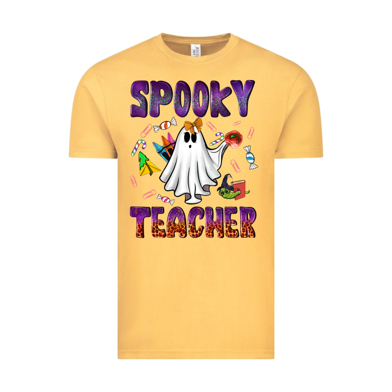 Spooky Teacher Vintage Tee by NancyCooperArtShop | Teevron