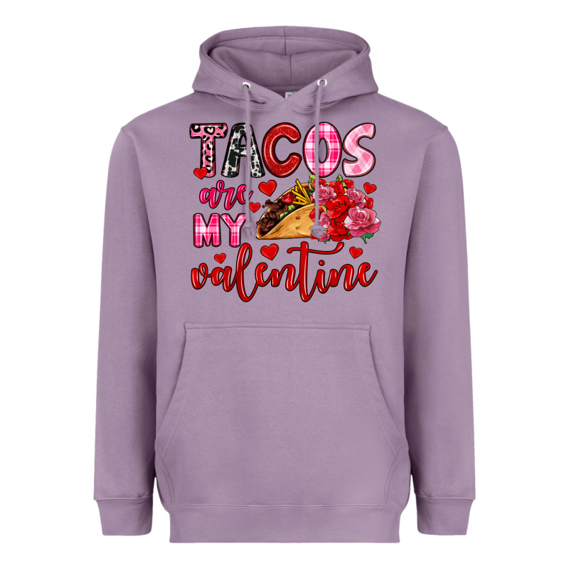 Tacos Are My Valentine Heavyweight Hoodie by OliviaCreatesArt | Teevron