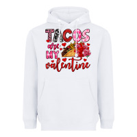 White tacos are my valentine Heavyweight Hoodie - OliviaCreatesArt