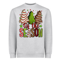 Heather Grey tis the season christmas cakes Heavyweight Sweatshirt - Jasminsmagicworld