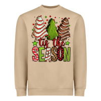 Tis The Season Christmas Cakes Heavyweight Sweatshirt | Teevron