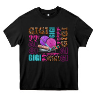 Black gigi gigi with knitting Heavy Core Tee - AdoDesignShop