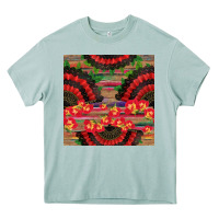 Arona spanish hand fan seamless pattern Heavy Core Tee - BundleAndBundleShop