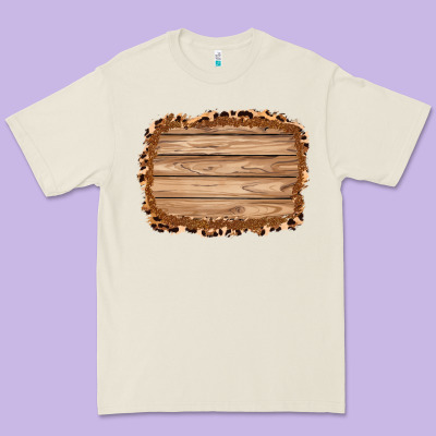 Wood Leopard And Shimmer Background 3200x2400 Premium Tee Designed By Adodesignshop