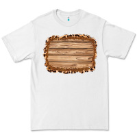 White wood leopard and shimmer background 3200x2400 Premium Tee - AdoDesignShop