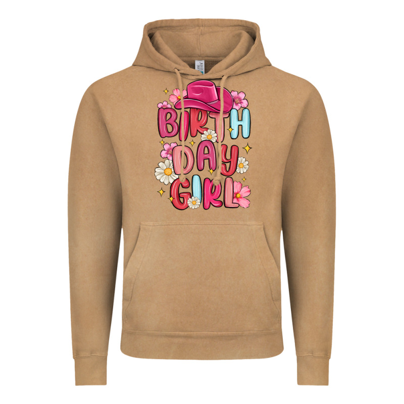 Birthday Girl Vintage Hoodie by MaliasSmallBusiness | Teevron
